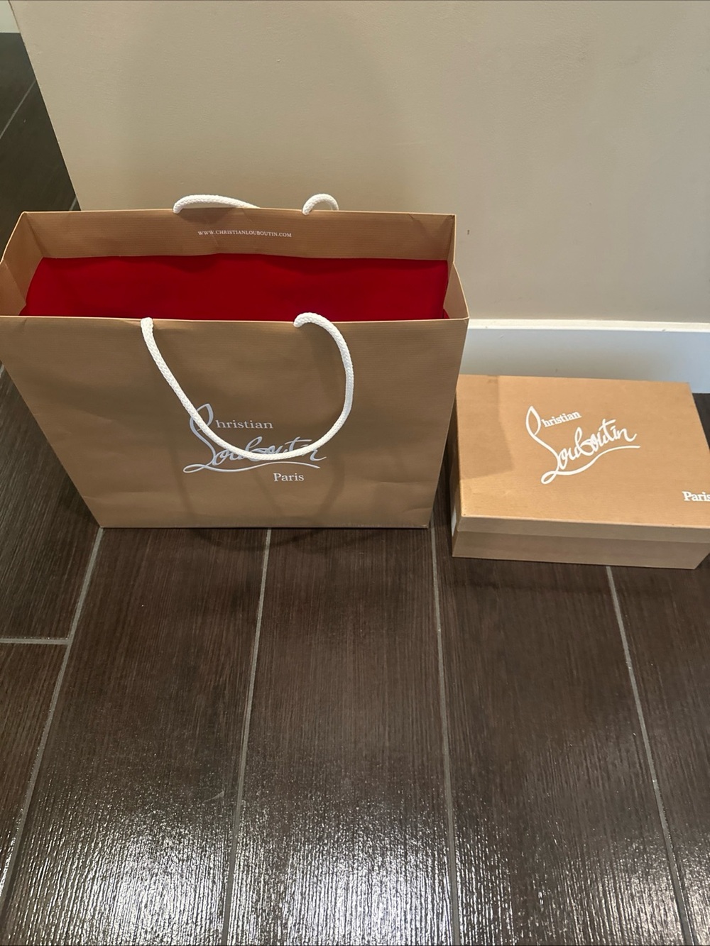 Authentic Christian Louboutin Original Packaging Set